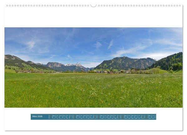 Produktbild: Fantastische Alpenlandschaften (hochwertiger Premium Wandkalender 2026 DIN A2 quer), Kunstdruck in Hochglanz