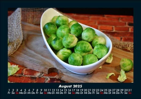 Produktbild: Gem&uuml;sekalender 2025 Fotokalender DIN A5