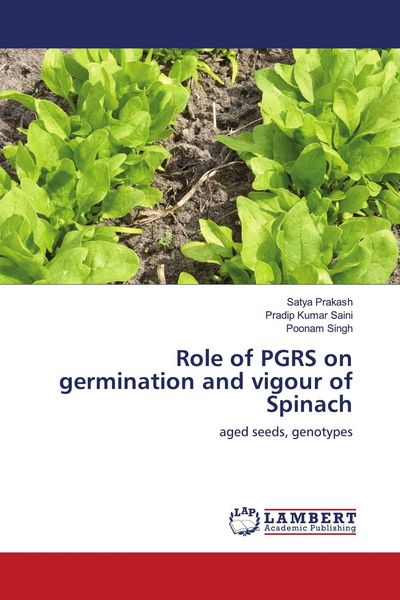 Produktbild: Role of PGRS on germination and vigour of Spinach