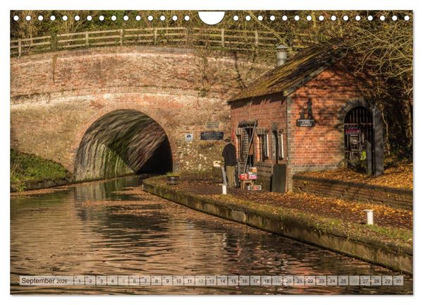 Produktbild: Narrow Boating auf dem Grand Union Canal (Wandkalender 2026 DIN A4 quer), CALVENDO Monatskalender
