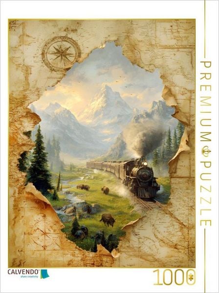 "CALVENDO Puzzle Ein Motiv aus dem Kalender ""Das Flüstern dahinter"" | 1000 Teile Lege-Größe 64x48cm Foto-Puzzle für glückliche Stunden"