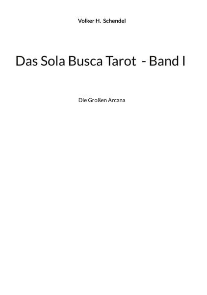Produktbild: Das Sola Busca Tarot - Band I