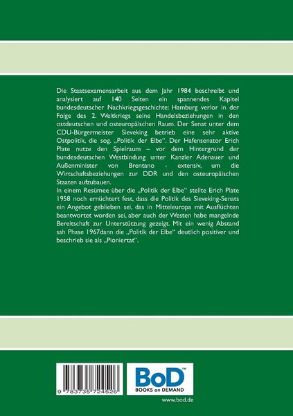 Produktbild: Die "Politik der Elbe"