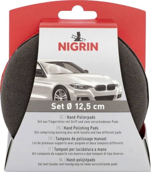 Produktbild: NIGRIN 753527:Hand-Polierpad-Set 1St.