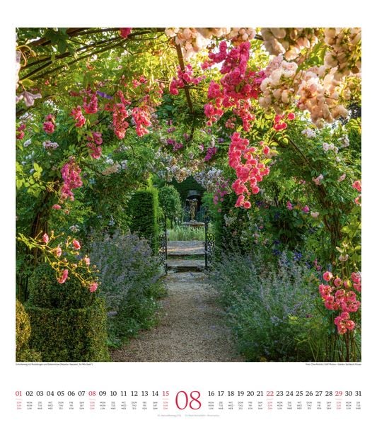 Produktbild: Paradiesische G&auml;rten Kalender 2027