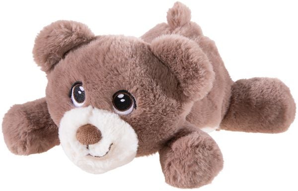 Heunec 292673 - KNAUTSCHI Bär, braun, GRS-Plüsch, 30 cm