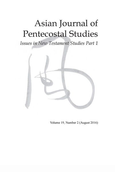 Produktbild: Asian Journal of Pentecostal Studies, Volume 19, Number 2