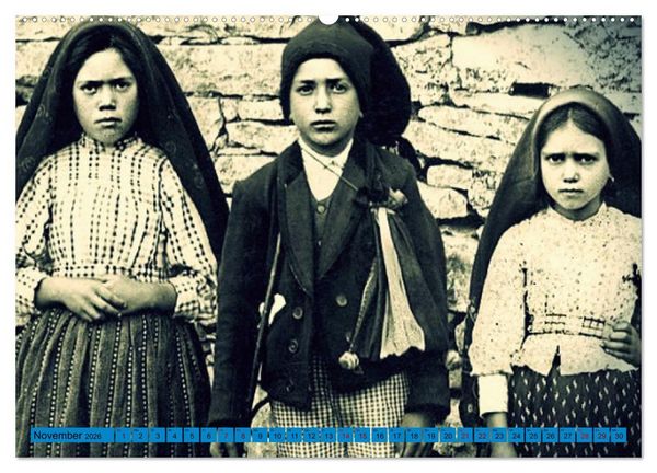 Produktbild: Wallfahrt nach Fatima (Wandkalender 2026 DIN A2 quer), CALVENDO Monatskalender