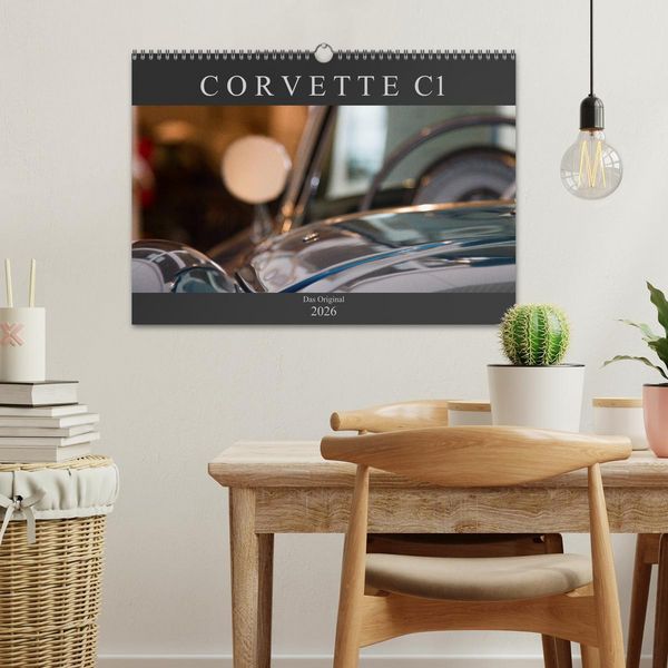 Produktbild: Corvette C1 - Das Original (Wandkalender 2026 DIN A3 quer), CALVENDO Monatskalender