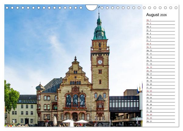 Produktbild: Unterwegs in M&ouml;nchengladbach (Wandkalender 2026 DIN A4 quer), CALVENDO Monatskalender