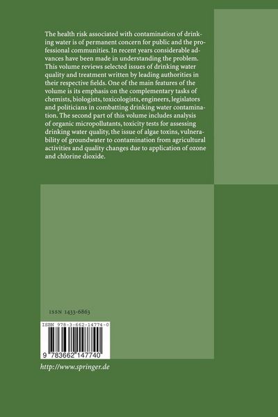 Produktbild: Quality and Treatment of Drinking Water II