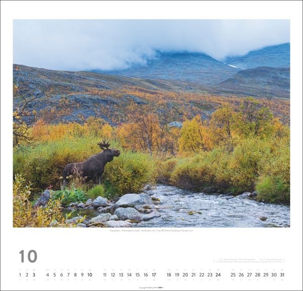 Produktbild: Schweden Kalender 2027 - Licht und Wasser