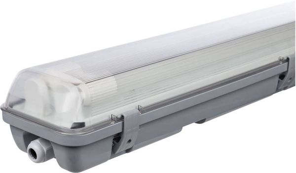 Produktbild: M&uuml;ller-Licht Aqua-Promo 2/60 grey Gen. 10 LED-Feuchtraum-Wannenleuchte LED G13 20 W Neutralwei&szlig;