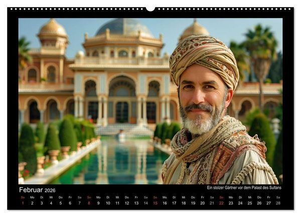 Produktbild: Im Palast des Sultans (Wandkalender 2026 DIN A2 quer), CALVENDO Monatskalender