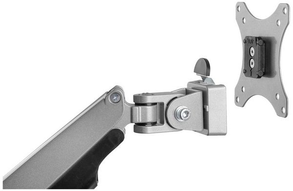 Produktbild: SpeaKa Professional Monitorhalterung SP-MM-920 1 Display(s) 33,0 cm (13") - 81,3 cm (32") Silber Schwenkbar, Neigbar, H&ouml;henverstellbar, Rotierbar