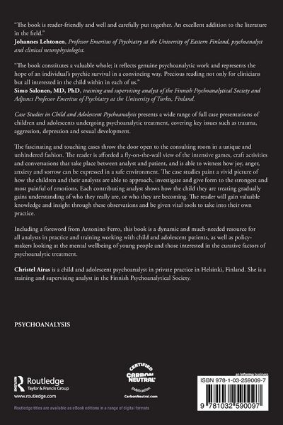 Produktbild: Case Studies in Child and Adolescent Psychoanalysis