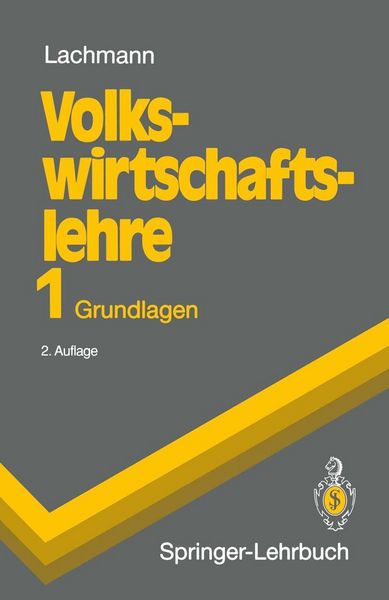 Produktbild: Volkswirtschaftslehre 1