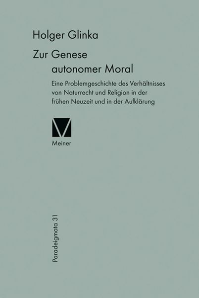 Produktbild: Zur Genese autonomer Moral