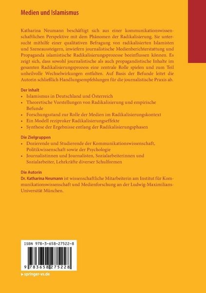 Produktbild: Medien und Islamismus