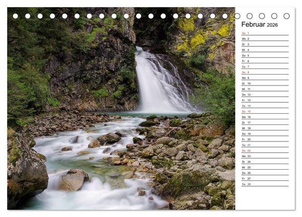 Produktbild: Pustertal - Das gr&uuml;ne Tal S&uuml;dtirols (Tischkalender 2026 DIN A5 quer), CALVENDO Monatskalender
