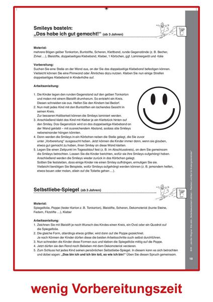 Produktbild: Kita aktiv Projektmappe Selbstbewusstsein st&auml;rken