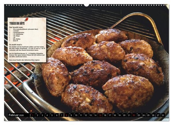 Produktbild: ALIEN-BBQ 2026 (hochwertiger Premium Wandkalender 2026 DIN A2 quer), Kunstdruck in Hochglanz