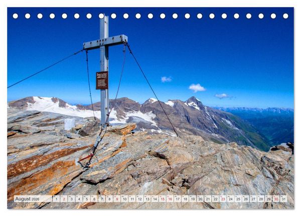 Produktbild: Meine Giganten in den Alpen &Ouml;sterreichs (Tischkalender 2026 DIN A5 quer), CALVENDO Monatskalender