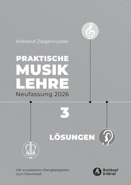 Produktbild: Praktische Musiklehre, L&ouml;sungen Band 3