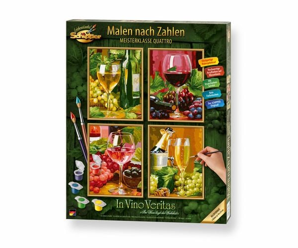 Produktbild: Malen nach Zahlen - In Vino Veritas (Quattro)
