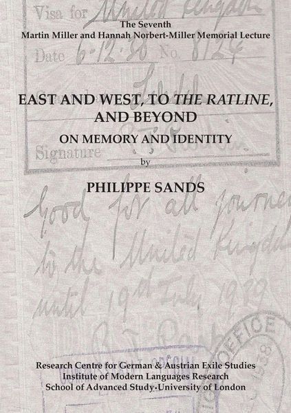 Produktbild: East and West, to The Ratline, and Beyond