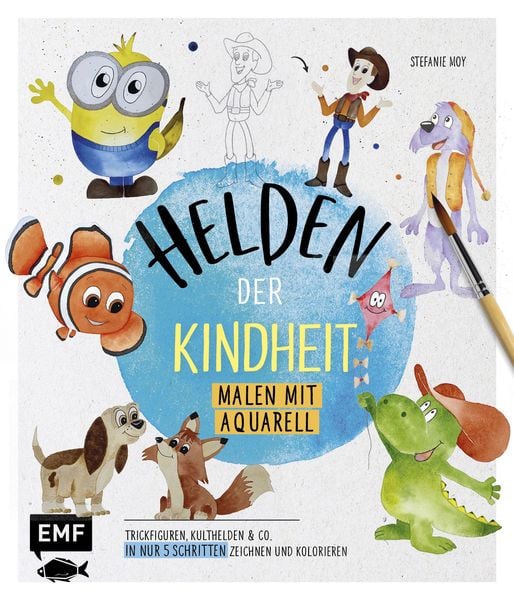 Produktbild: Helden der Kindheit &ndash; Malen mit Aquarell