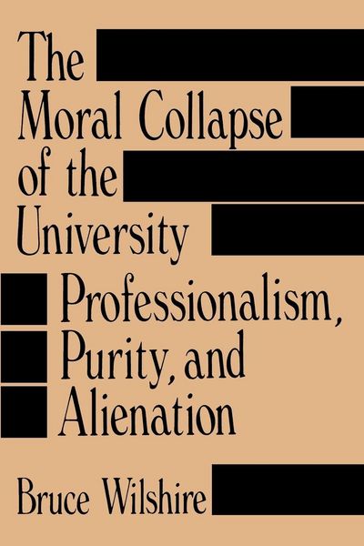 Produktbild: The Moral Collapse of the University