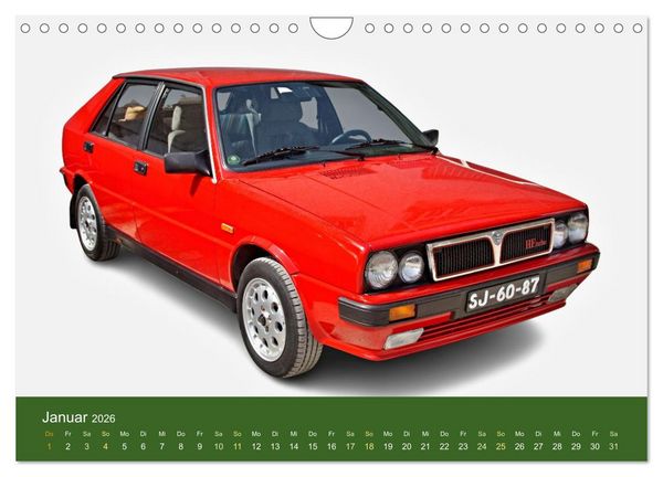Produktbild: Italienische Klassiker (Wandkalender 2026 DIN A4 quer), CALVENDO Monatskalender