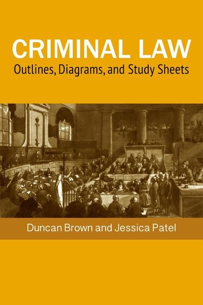 Produktbild: Criminal Law: Outlines, Diagrams, and Exam Study Sheets
