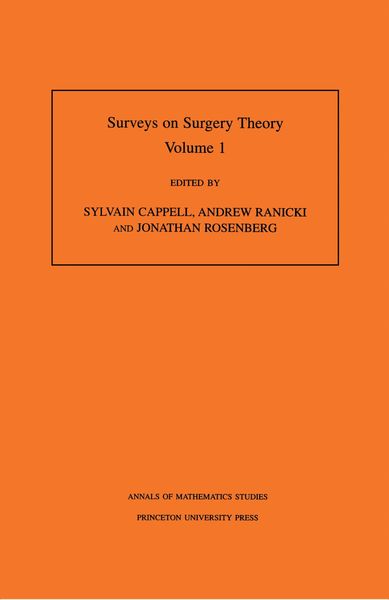 Produktbild: Surveys on Surgery Theory (AM-145), Volume 1
