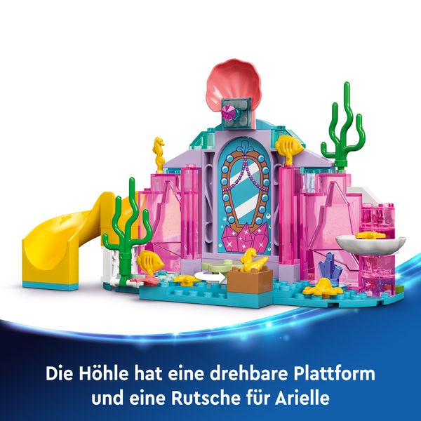 Produktbild: LEGO ǀ Disney Princess Arielles Kristallh&ouml;hle, Meerjungfrauen-Set 43254