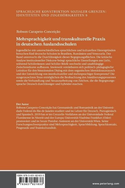 Produktbild: Mehrsprachigkeit und transkulturelle Praxis in deutschen Auslandsschulen