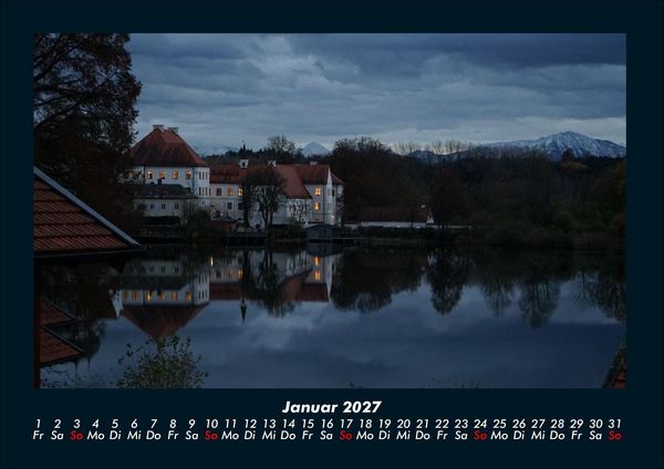 Produktbild: Tage am See 2027 Fotokalender DIN A4