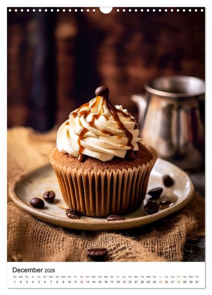Produktbild: Yummy Cupcakes (Wall Calendar 2026 DIN A3 portrait), CALVENDO 12 Month Wall Calendar