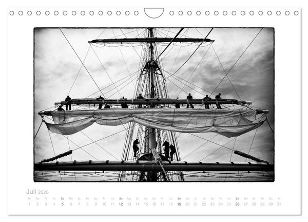 Produktbild: Gorch Fock - zeitlose Eindr&uuml;cke (Wandkalender 2026 DIN A4 quer), CALVENDO Monatskalender