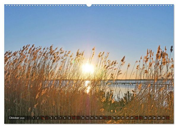 Produktbild: D&uuml;mmer, Malerische See-Momente (Wandkalender 2026 DIN A2 quer), CALVENDO Monatskalender