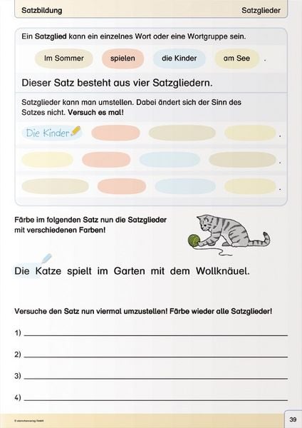 Produktbild: Mein Grammatikheft 3/4 f&uuml;r die 3. und 4. Klasse