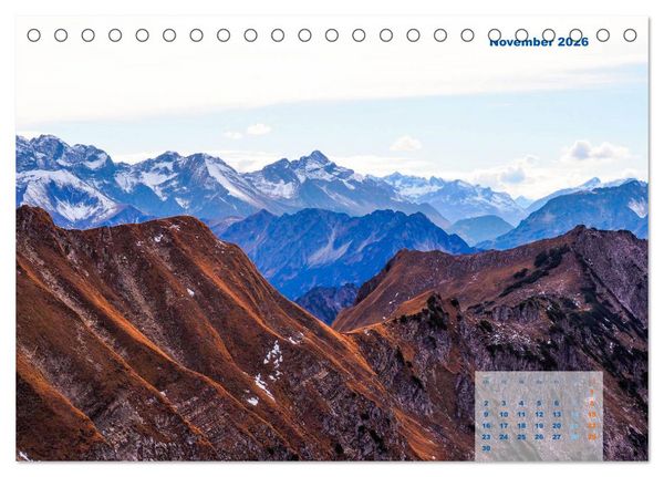 Produktbild: ALLG&Auml;U, im Wandel der Jahreszeiten. (Tischkalender 2026 DIN A5 quer), CALVENDO Monatskalender