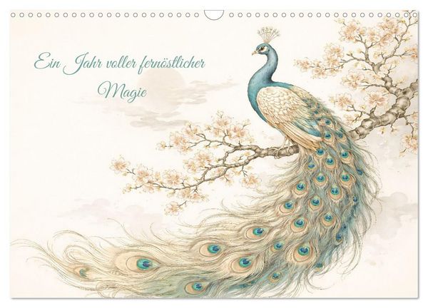 Ein Jahr voller fernöstlicher Magie (Wandkalender 2027 DIN A3 quer), CALVENDO Monatskalender