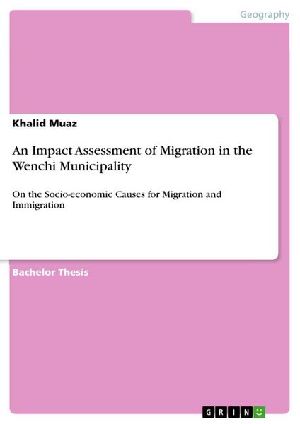 Produktbild: An Impact Assessment of Migration in the Wenchi Municipality