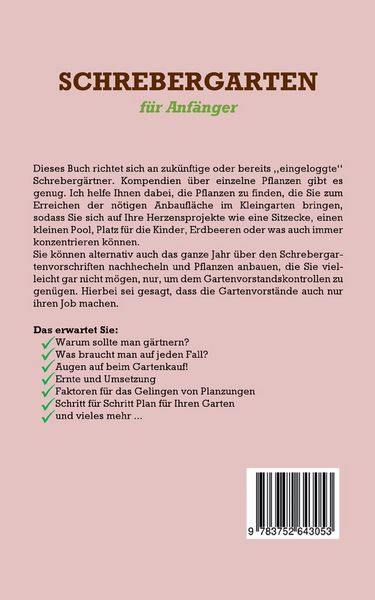 Produktbild: Schrebergarten f&uuml;r Anf&auml;nger