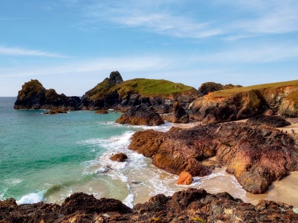 Produktbild: CALVENDO Puzzle Kynance Cove | 1000 Teile Lege-Gr&ouml;&szlig;e 64x48cm Foto-Puzzle f&uuml;r gl&uuml;ckliche Stunden