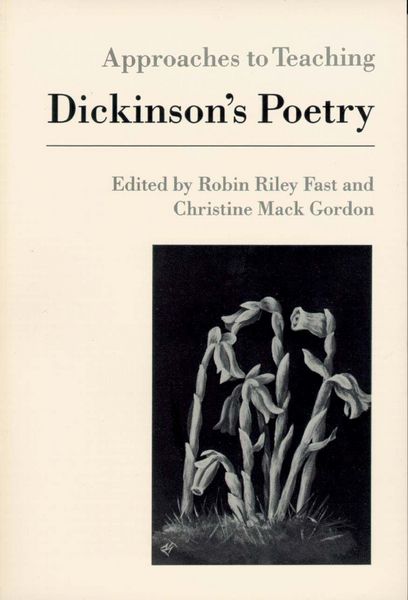 Produktbild: Approaches to Teaching Dickinson's Poetry