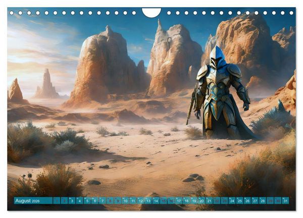 Produktbild: Visionen aus Atlantis (Wandkalender 2026 DIN A4 quer), CALVENDO Monatskalender