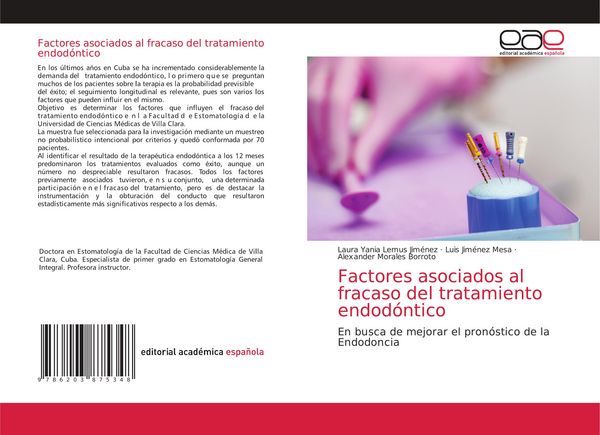 Produktbild: Factores asociados al fracaso del tratamiento endod&oacute;ntico